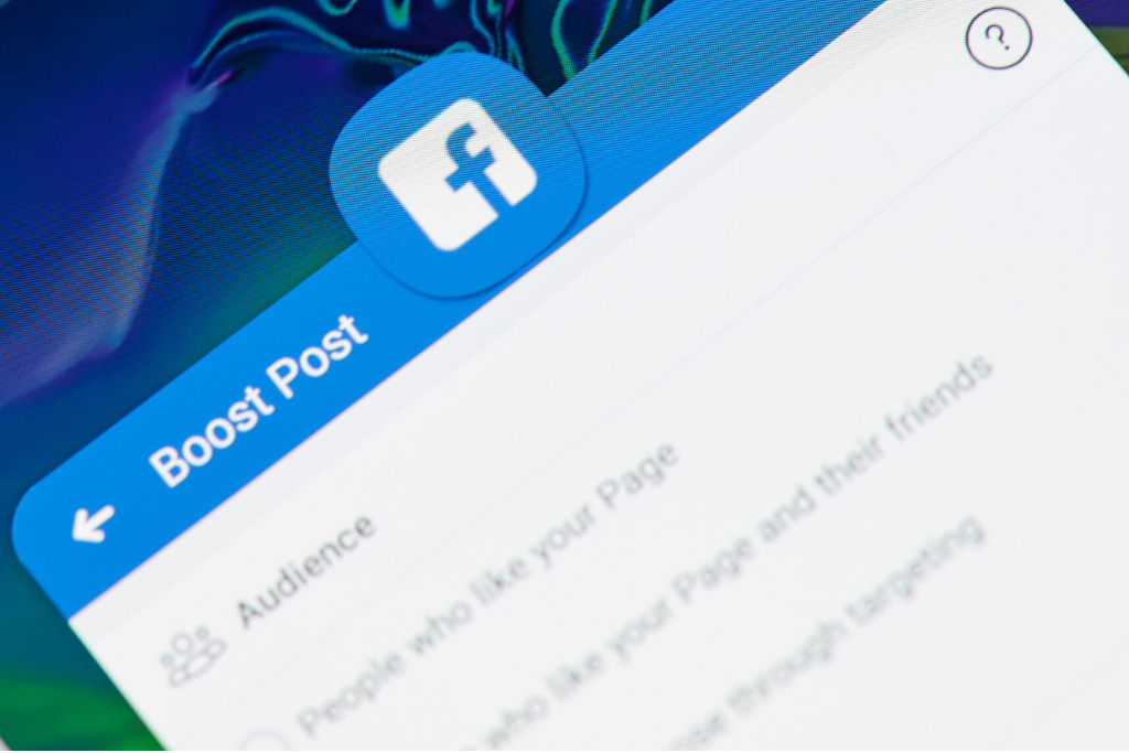 How to boost Facebook posts, image of a Facebook post about to be boosted