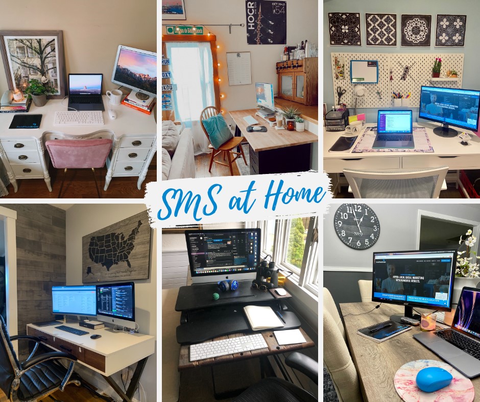 SMS At Home, office, home office