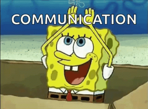 communication, spongebob