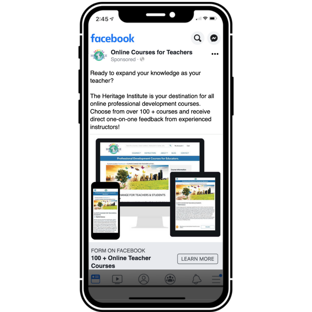 The Heritage Institute e-commerce business case study