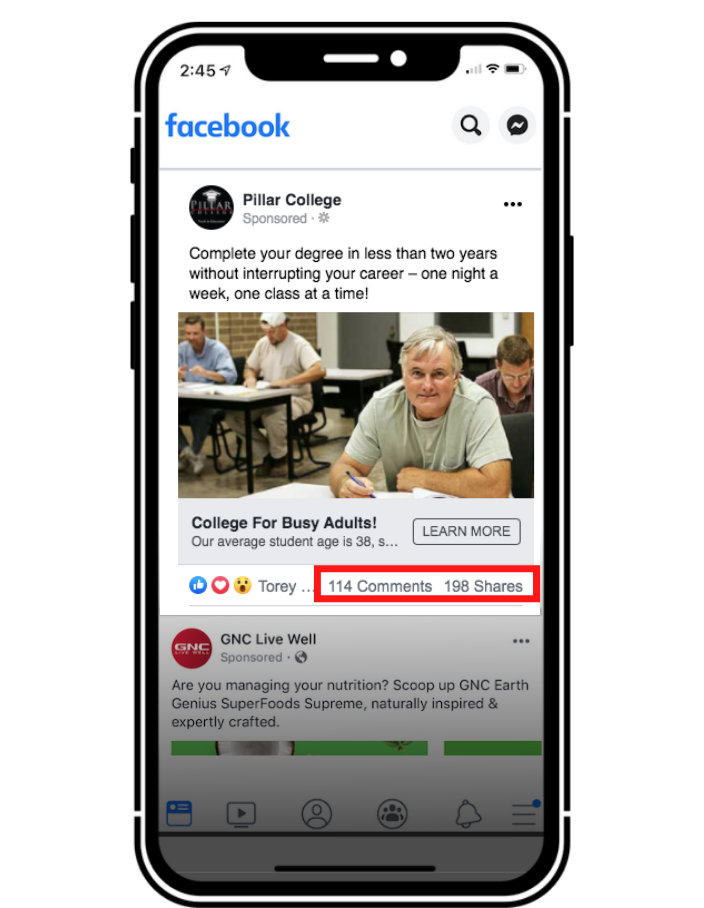 Multi-Location Private Christian College Case Study Multi-Location Private Christian College Case Study,Pillar College social media case study