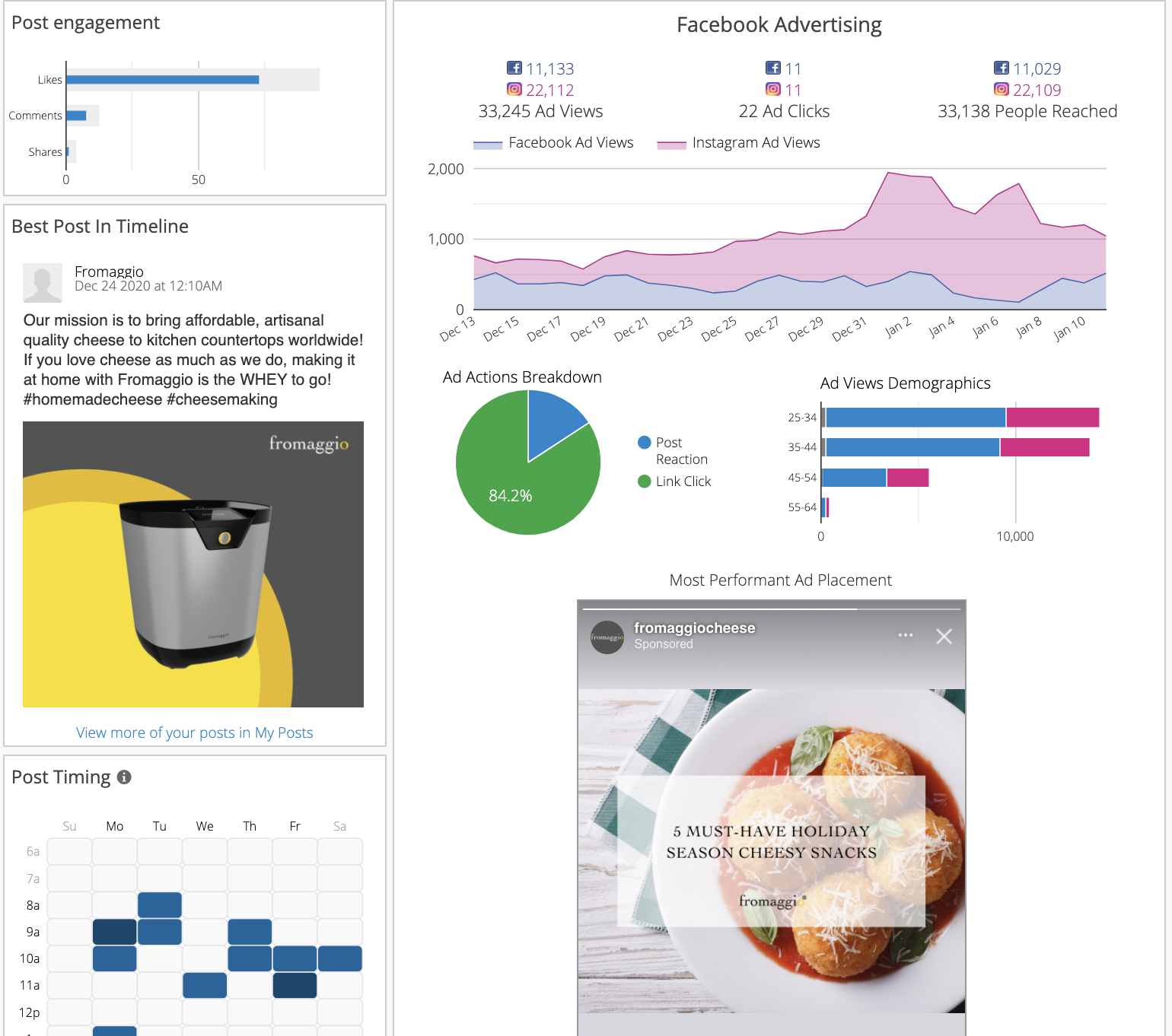 Social Media Calendar