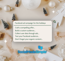 8+ Tips to Planning a Facebook Ad Campaign for the Holidays