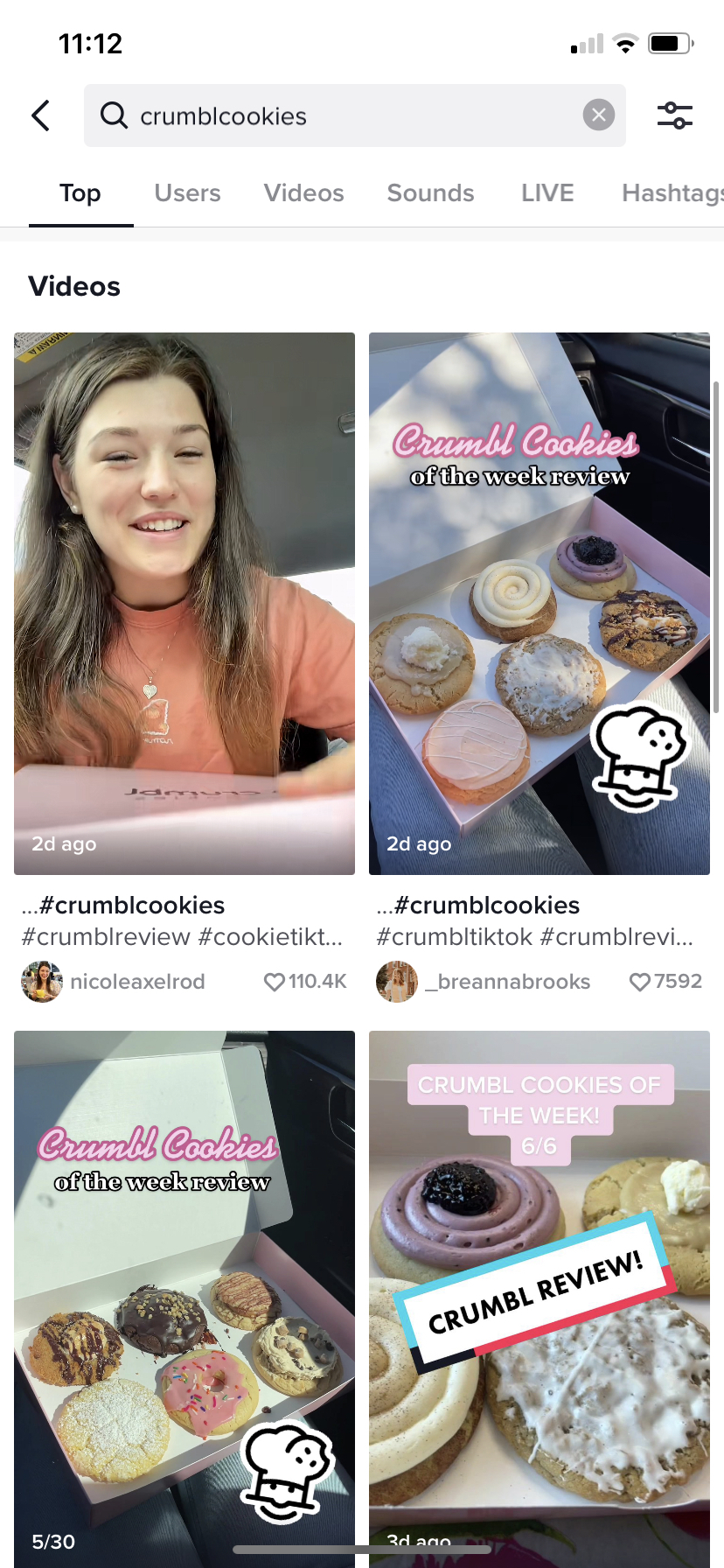 Crumbl Cookies TikTok, recognizing the value of tiktok, Crumbl Cookies