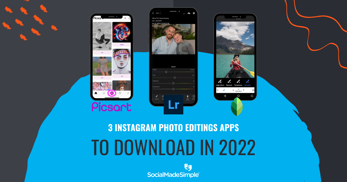 3 Instagram Photo Editing Apps to Download in 2022