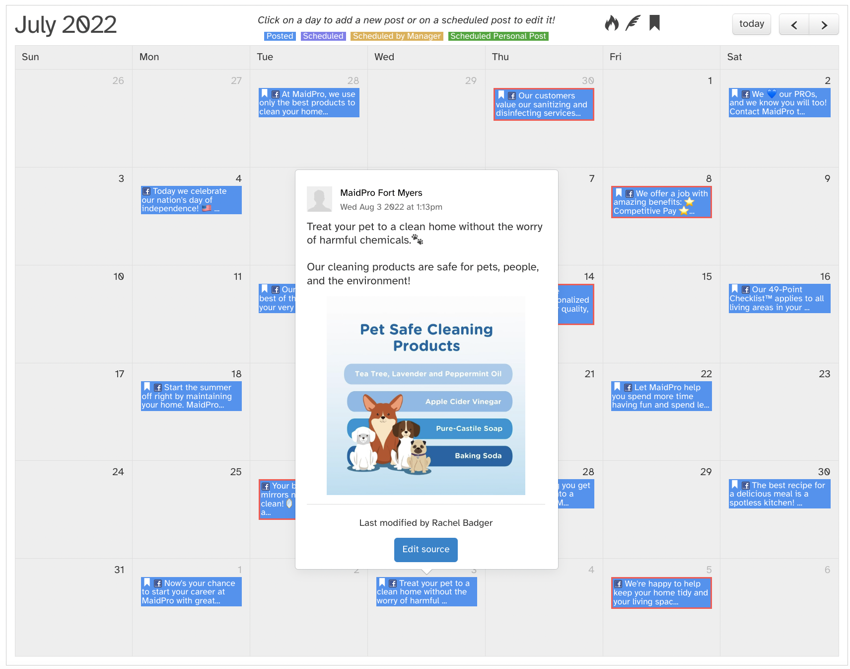 social media for recruitment, social media calendar, social marketing platform