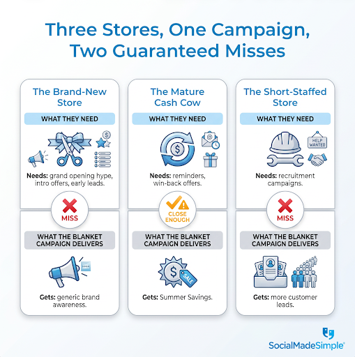 3 store 1 marketing campaign image